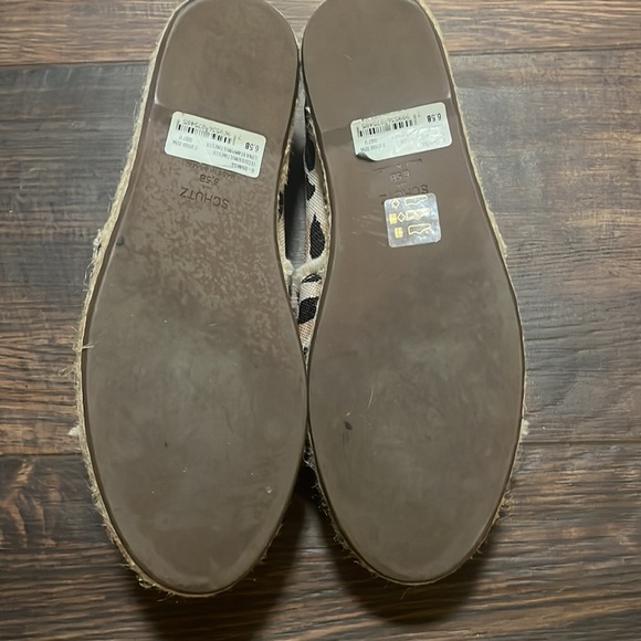 EUC  Schutz Leopard Espidrilles - Picture 2 of 7